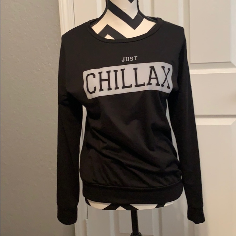 “Just Chillax” long sleeve T-shirt